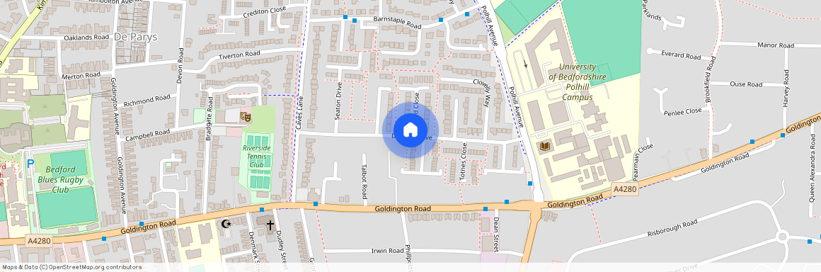 Dawlish Drive, Bedford, Bedfordshire, MK40