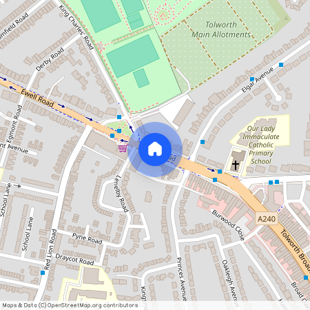 1A Grand Parade, 380-382, Ewell Rd, London