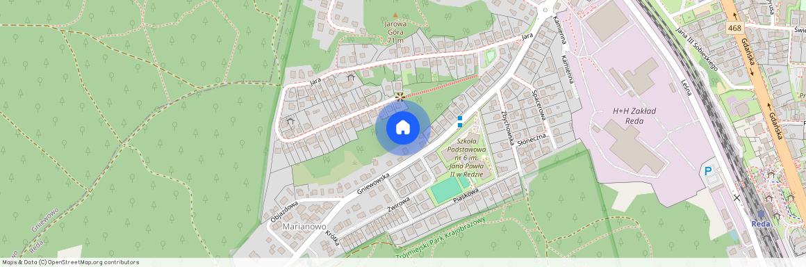 ul. Jara, Reda, wejherowski, pomorskie