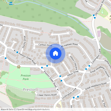 All Hallows Road, Preston TQ3