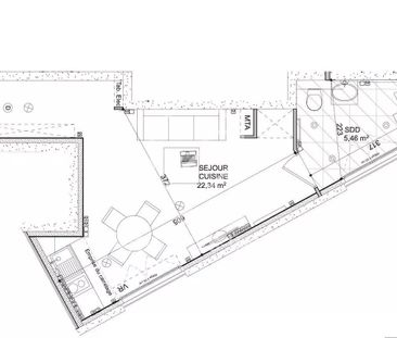 Studio meublé de 2020 excellent état + cave - Photo 2