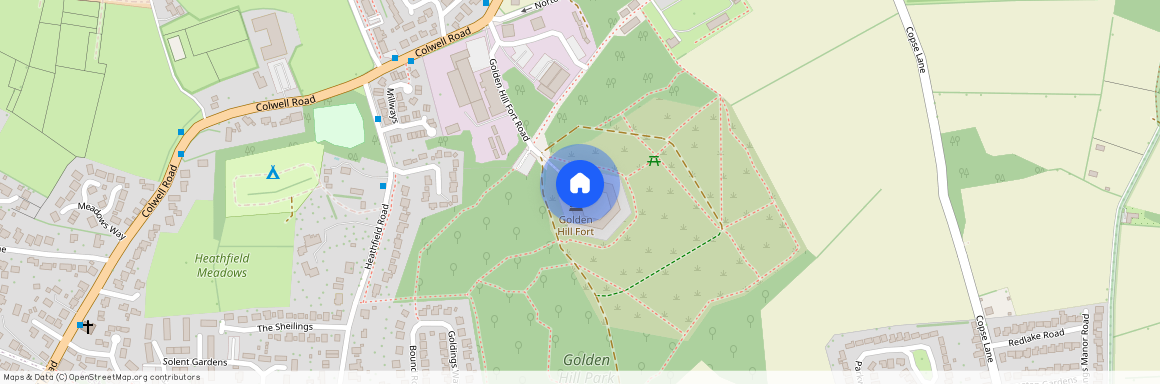 Golden Hill Fort, Freshwater