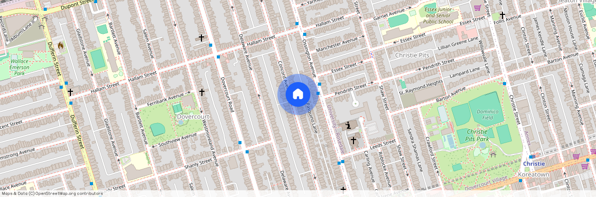 449 Concord Avenue Unit# Bsmt, Toronto