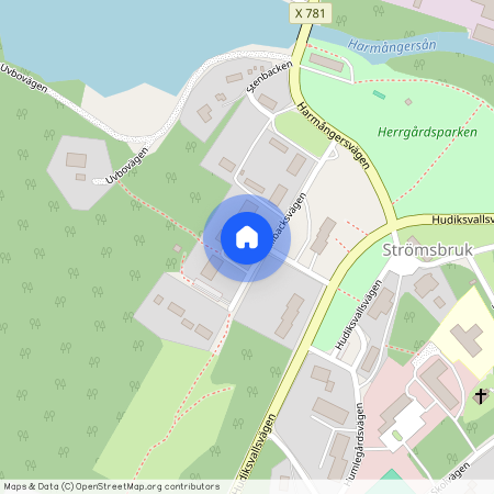 STRÖMSBRUK, Strömsbruk, Gävleborg, Nordanstig, Källbacksvägen 8B