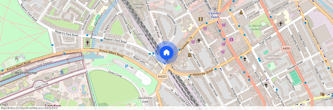 Oval Road, Primrose Hill, NW1