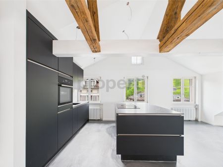 Modernes Loft mit Charme und Aussicht Wohnen über den Dächern von Lichtensteig - Foto 5