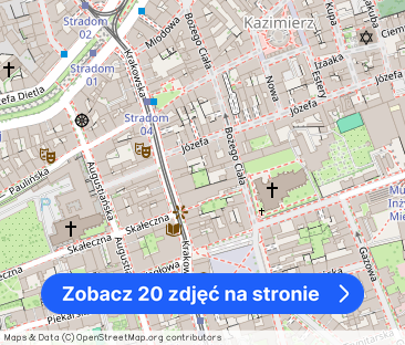 Kraków - Kazimierz, 2 pok. + duża kuchnia, 60m2, klimat - Zdjęcie 1