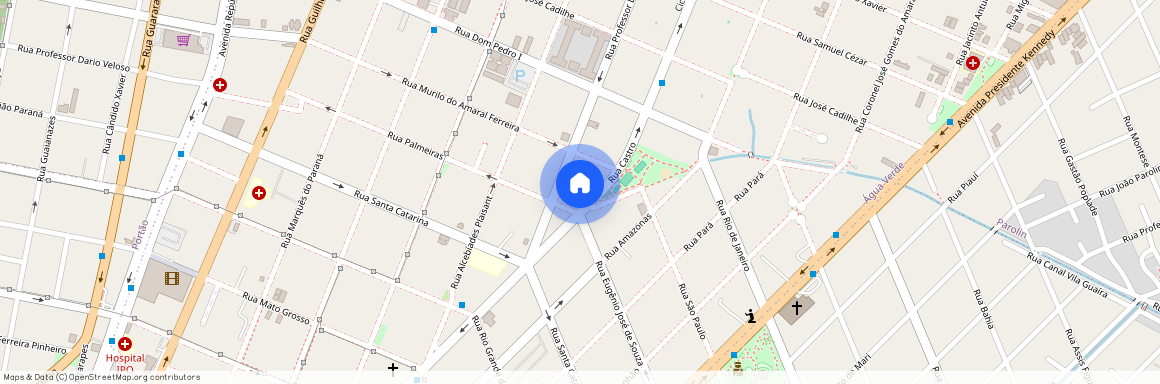 Rua Castro, 998 - 80.620-300 - Água Verde - Curitiba