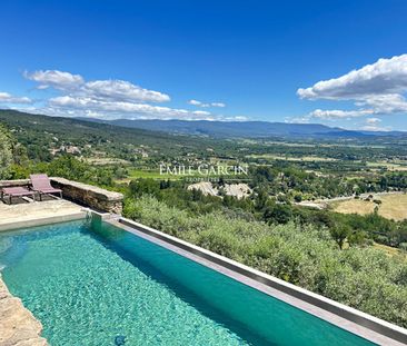 Demeure de prestige à Gordes avec vue dominante - Photo 1