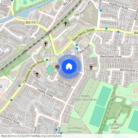 Barrs Street, Oldbury, B68