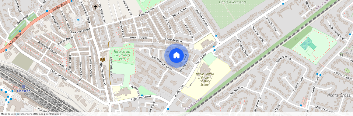 Melkridge Close, Hoole