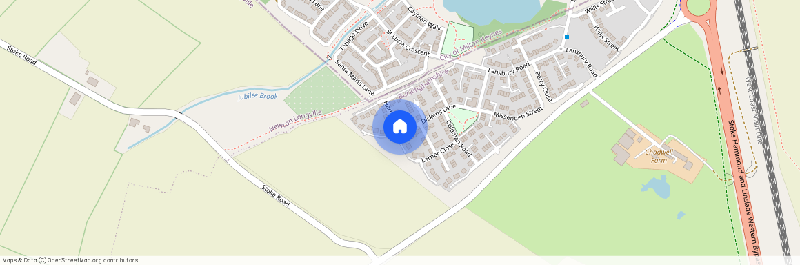 Dickens Lane, Newton Leys, Bletchley, Milton Keynes, Buckinghamshire