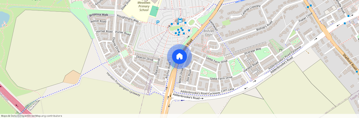 Hauxton Road, Trumpington, Cambridge