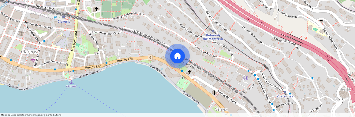 Rue du Lac 4, 1815 - Clarens, Suisse