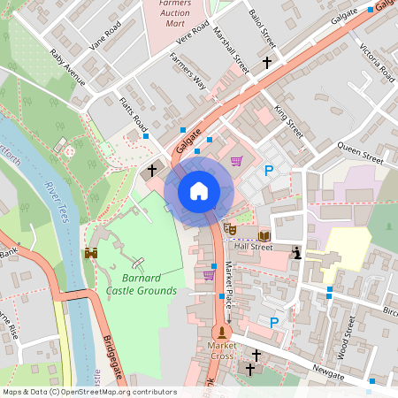 Horsemarket, Barnard Castle, County Durham, DL12