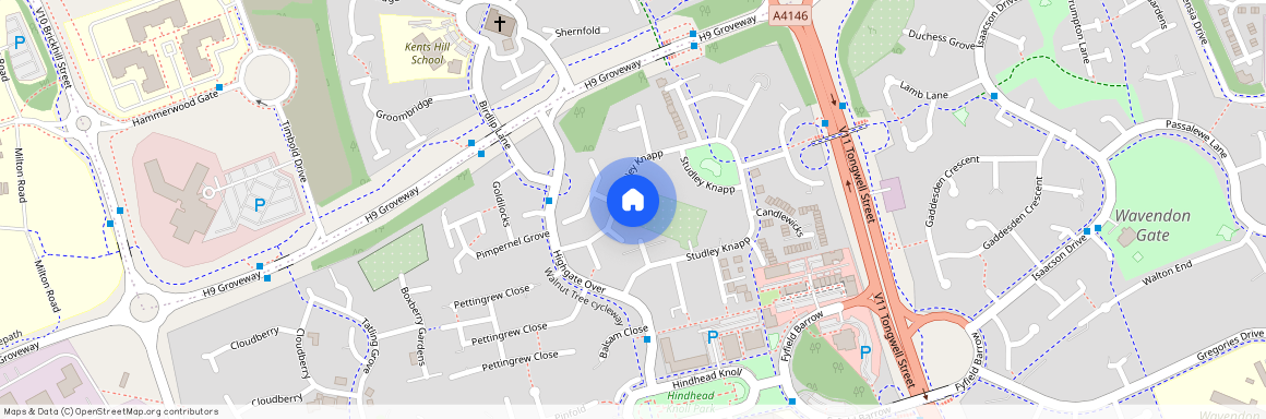 Studley Knapp, Walnut Tree