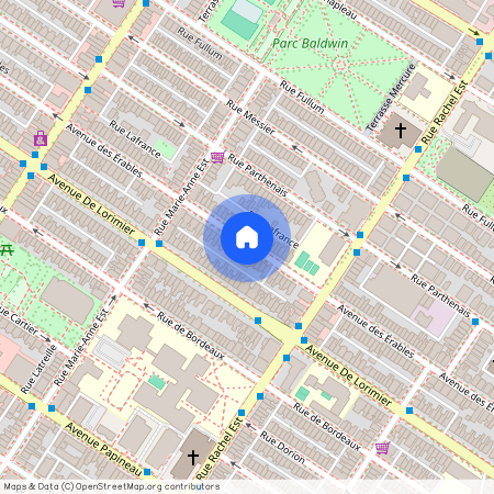 Av. des Érables, H2H 2C5, Montréal