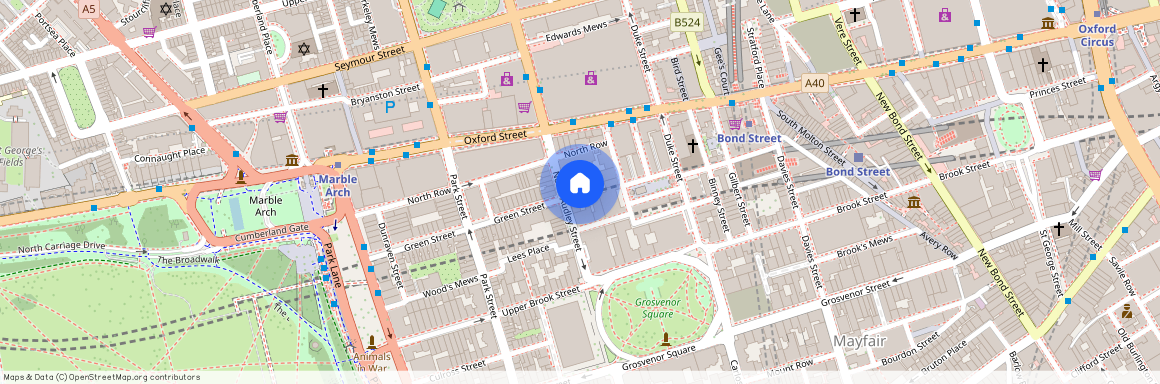 North Audley Street, London, W1K