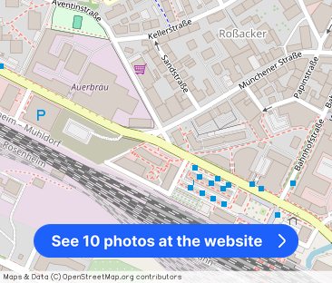 Möblierte 2-Zimmer-Wohnung im 3. Obergeschoss mit Balkon, Aufzug & ... - Photo 1