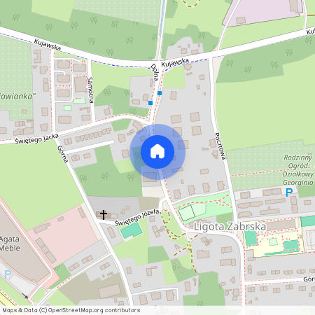 ul. Dolna, Ligota Zabrska, Gliwice, śląskie