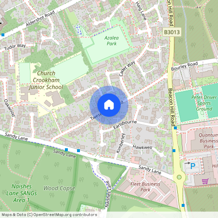 Tweseldown Road, Fleet, GU52