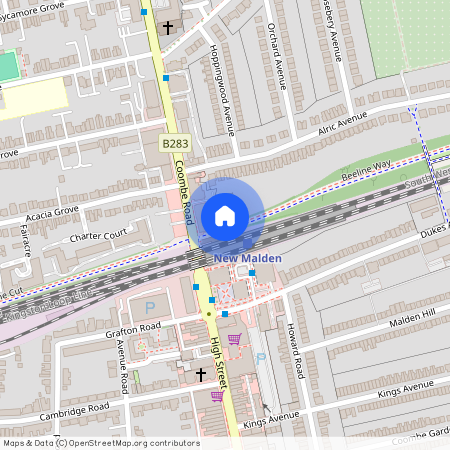 Beeline Way, New Malden, KT3, London