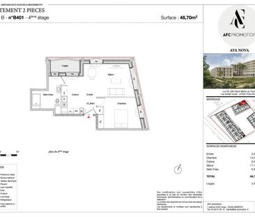 BEAU T2AVEC LOGGIA ET PARKING - Photo 2