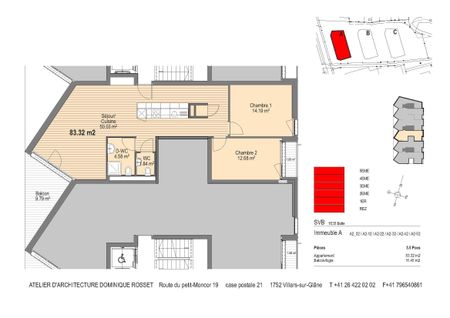 Magnificent 3.5-room apartment, approx. 83 m2, with view of the Moléso - Photo 5