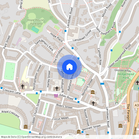 Flat 3b 14 Portland Place, Bath, Somerset, BA1 2RY