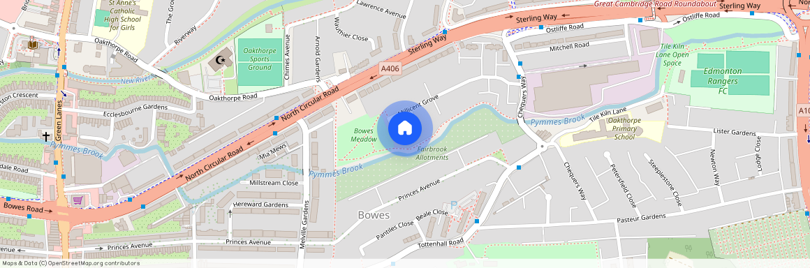 Millicent Grove, Palmers Green