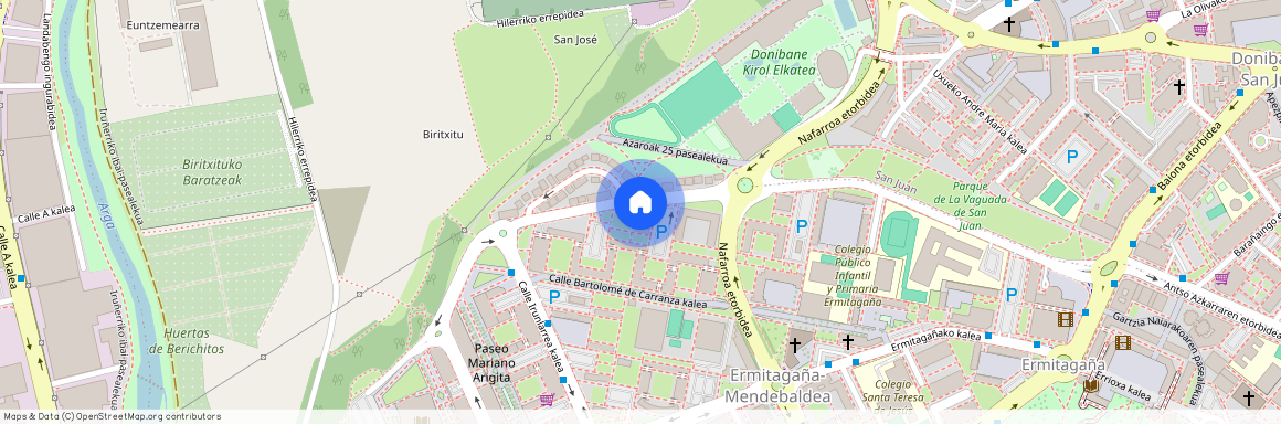 Mendebaldea - Ermitagaña, - Calle de Arcadio María Larraona 9