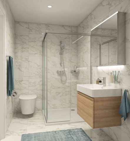 2.5 Zimmer, 55 m², EG - Photo 4