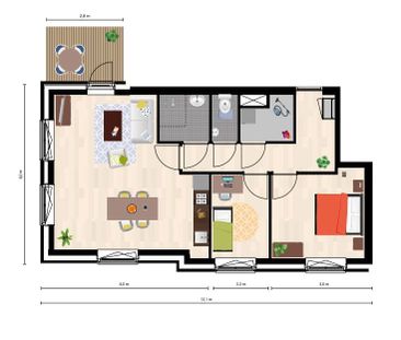 Appartement te huur: Vestgraaf 15 5271 BG Sint-Michielsgestel - Photo 1