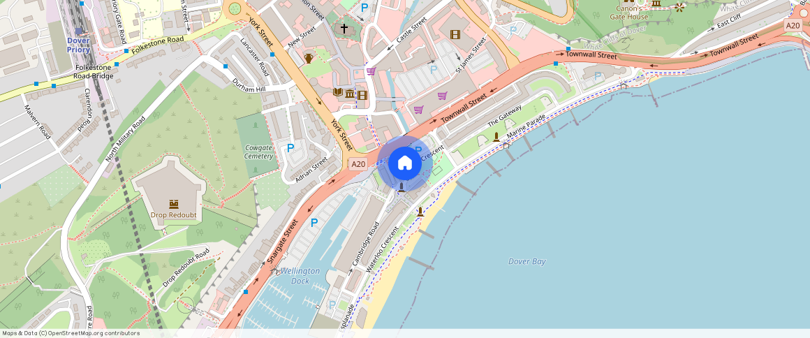 Camden Crescent, Dover, CT16