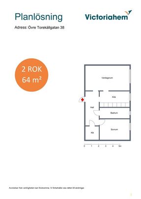 Övre Torekällgatan 38 - Foto 1