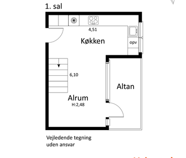 Stor 3-værelses lejlighed på Søndermarksvej - Photo 5
