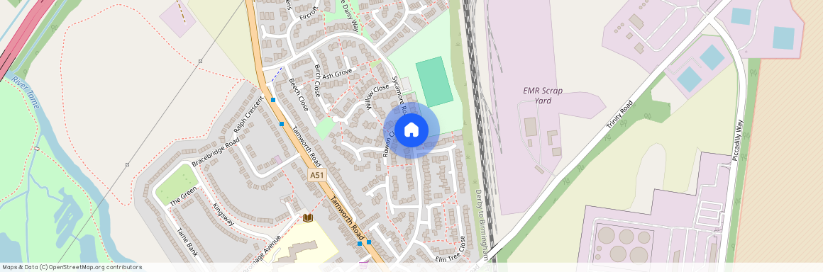 Sycamore Road, Kingsbury, Tamworth, B78