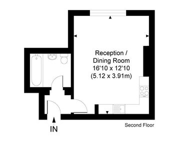 Studio to rent - Photo 6