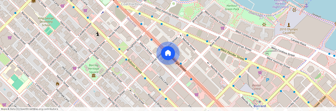 google map, Vancouver, Vancouver, Metro Vancouver, V6E 4R3