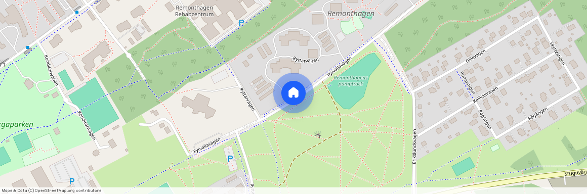 Ryttarvägen, Östersund