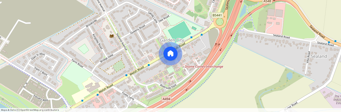 Flat 1, 94A Welsh Road, Deeside