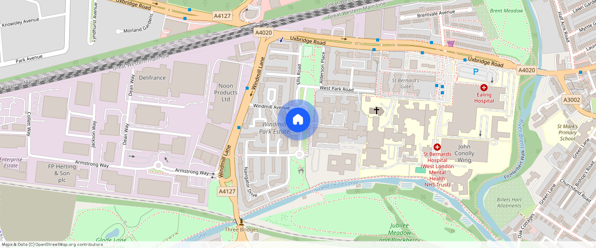 UB2 4XD, Southallerscentdon