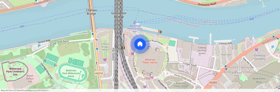 Circus Road West, Nine Elms, London