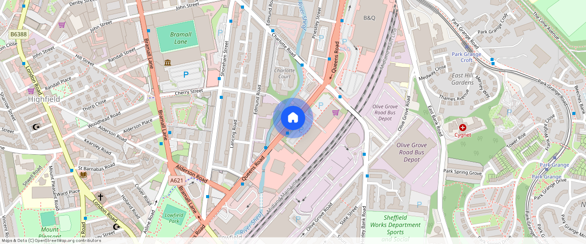 Queens Road, Sheffield, S2