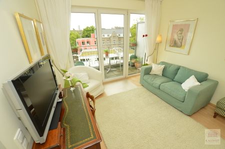 Golzheim: Stilvolle 2-Raum Wohnung mit tollen Weitblick - Photo 2