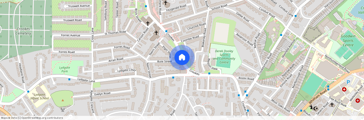 Bute Street, Crookes, Sheffield