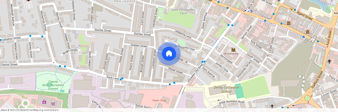 Wild Street, Derby, Derbyshire, DE1 1GP