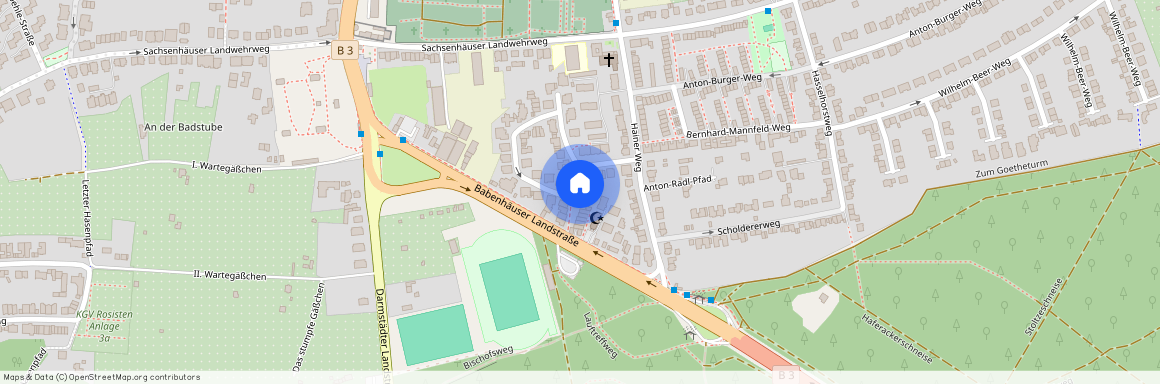 Max-Beckmann-Straße 45, 60599 Frankfurt am Main / Sachsenhausen