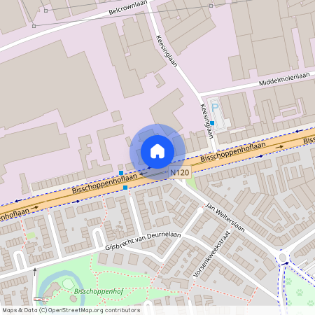 Bisschoppenhoflaan, 341, 101, 2100, Deurne