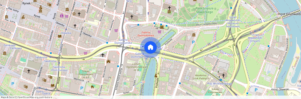 Oławska, Wrocław M., Wrocław, Stare Miasto